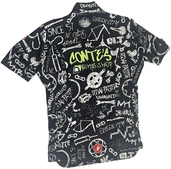 Men's Conte's Graffiti Team Jersey - Charlotte 4 Men's Conte's Graffiti Team Jersey - Charlotte - Image 2