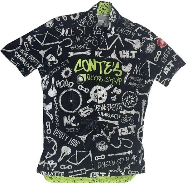 Women's Conte's Graffiti Team Jersey - Charlotte 3 Women's Conte's Graffiti Team Jersey - Charlotte
