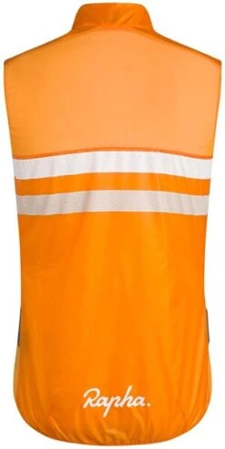 Rapha Brevet Gilet 13 Rapha Brevet Gilet -Specialized shop MensBrevetGiletBlackOrangeoff whitewhiterear