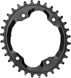 AbsoluteBLACK Oval 96 BCD Asymmetric Chainring For Shimano XTR M9000