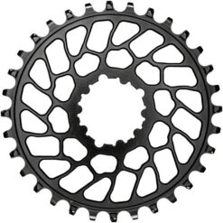 AbsoluteBLACK Round Direct Mount Chainring For SRAM 3-Bolt 0mm Offset