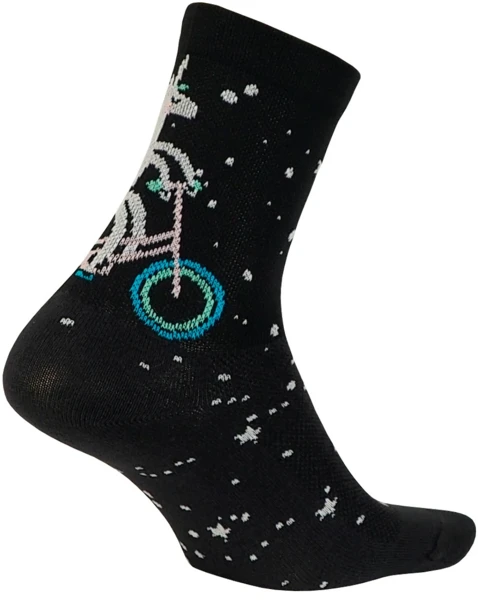 DeFeet Aireator Women's 4-Inch Unicorn 4 DeFeet Aireator Women's 4-Inch Unicorn - Image 2