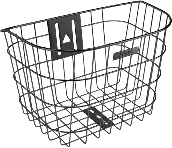 Electra Stainless Wire Headset Mounted Basket 3 Electra Stainless Wire Headset Mounted Basket