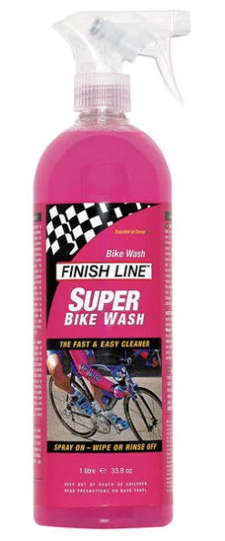 Finish Line Super Bike Wash (1-Liter Bottle W/Sprayer)