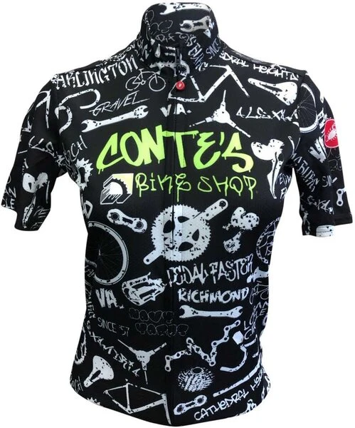 Women's Conte's Graffiti Team Jersey 3 Women's Conte's Graffiti Team Jersey
