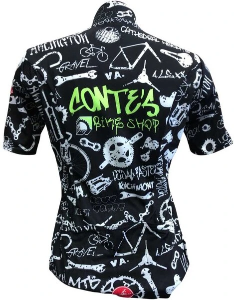 Women's Conte's Graffiti Team Jersey 4 Women's Conte's Graffiti Team Jersey - Image 2