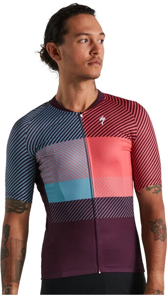Specialized Men's SL+ Logo Stripe Short Sleeve Jersey 4 Specialized Men's SL+ Logo Stripe Short Sleeve Jersey - Image 2