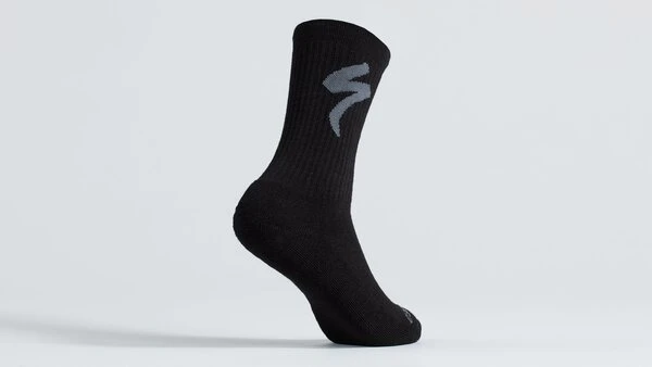 Specialized Merino Midweight Tall Logo Socks 3 Specialized Merino Midweight Tall Logo Socks